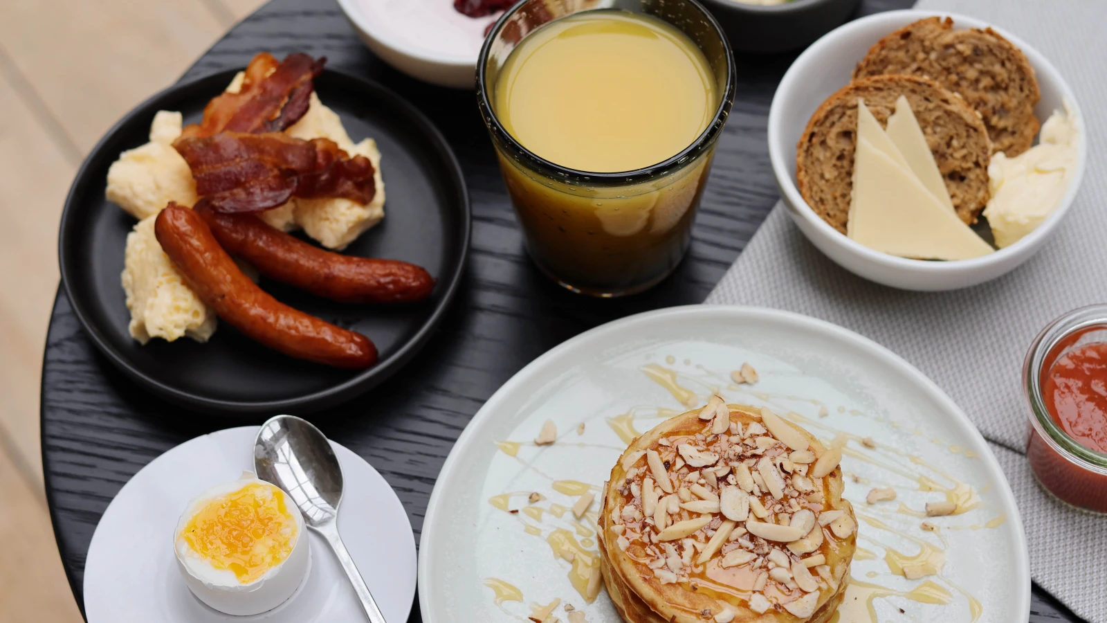 Morgenbord på Color Hotel Skagen