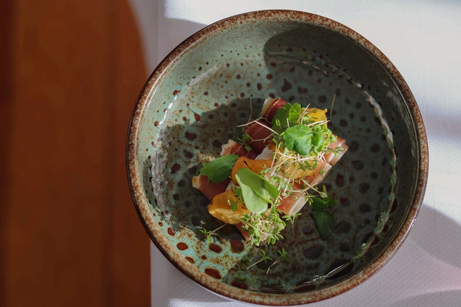 Tapas forret i Restaurant Holger